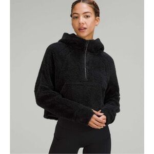 Lululemon Cropped Sherpa Sweatshirt